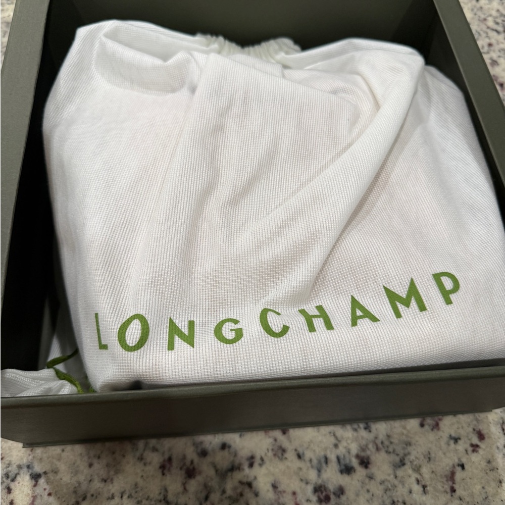 Longchamp Medium Shoulder Hobo Bag in Nude - Picture 3 of 8